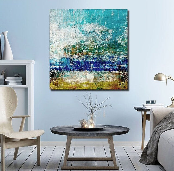 Acrylic Paintings for Bedroom, Living Room Canvas Painting, Large Abstract Paintings, Contemporary Modern Artwork, Simple Canvas Painting-Art Painting Canvas