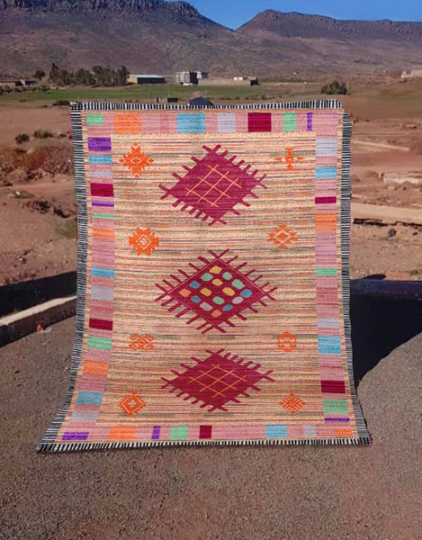 Vintage Persian Rugs, Bedroom Morocco Rugs, Vintage Rugs for Dining Room, Extra Large Traditional Colorful Moroccan Rug, Oversized Area Rugs for Living Room