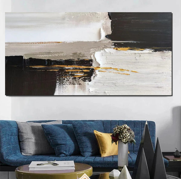 Contemporary Canvas Artwork, Abstract Wall Art Paintings, Modern Art Paintings for Dining Room, Large Acrylic Paintings on Canvas, Hand Painted Wall Art Paintings-Art Painting Canvas
