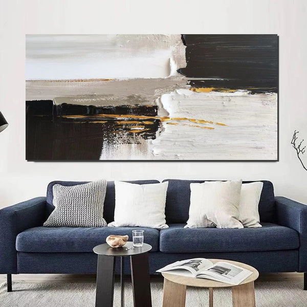 Contemporary Canvas Artwork, Abstract Wall Art Paintings, Modern Art Paintings for Dining Room, Large Acrylic Paintings on Canvas, Hand Painted Wall Art Paintings-Art Painting Canvas