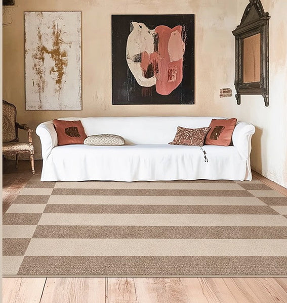 Modern Area Rug for Living Room, Extra Large Modern Floor Carpets for Office, Contemporary Rugs for Dining Room, Bedroom Floor Rugs-Art Painting Canvas
