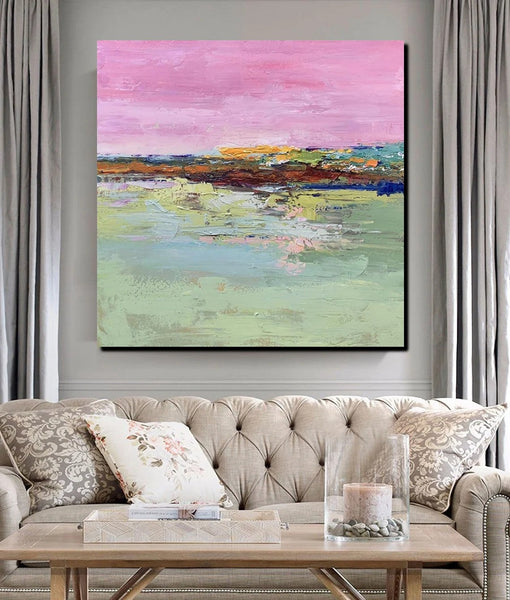 Modern Wall Art Paintings for Living Room, Simple Acrylic Paintings, Dining Room Acrylic Paintings, Heavy Texture Canvas Art, Buy Art Online-Art Painting Canvas