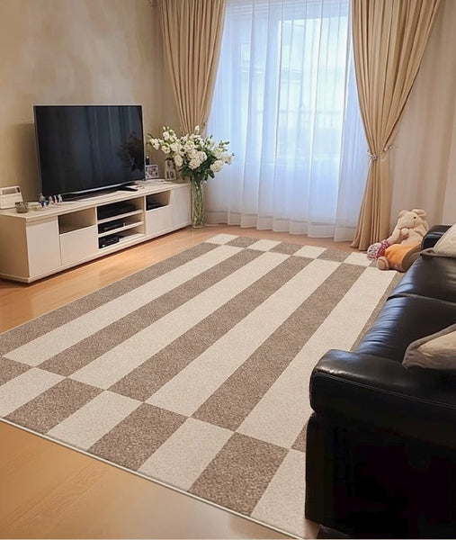 Modern Area Rug for Living Room, Extra Large Modern Floor Carpets for Office, Contemporary Rugs for Dining Room, Bedroom Floor Rugs-Art Painting Canvas
