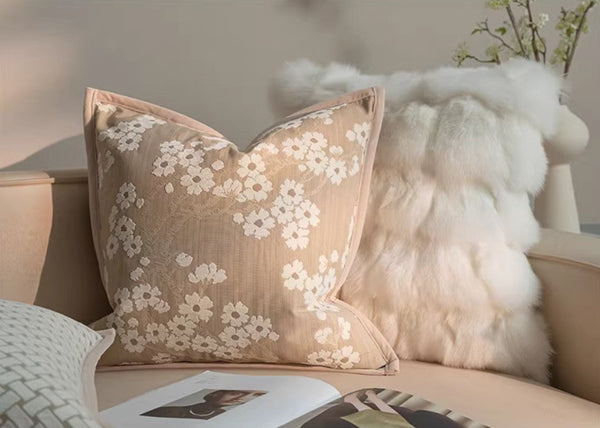 Decorative Pillow Arrangement Ideas for Couch, Modern Decorative Pillow Cover, Decorative Throw Pillows for Living Room, Modern Sofa Pillows-Art Painting Canvas
