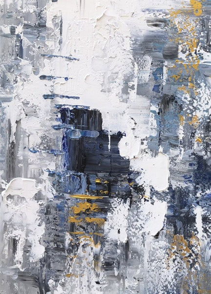 Living Room Abstract Wall Art Ideas, Large Acrylic Canvas Paintings, Large Wall Art Ideas, Impasto Painting, Simple Modern Abstract Painting-Art Painting Canvas