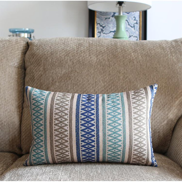 Decorative Pillows for Couch, Simple Modern Throw Pillows, Geometric Pattern Throw Pillows, Decorative Sofa Pillows for Living Room-Art Painting Canvas