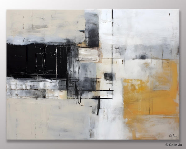Modern Abstract Art Paintings, Extra Large Canvas Painting for Bedroom, Original Canvas Wall Art, Oversized Contemporary Acrylic Paintings-Art Painting Canvas
