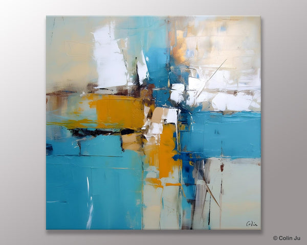 Large Abstract Painting for Bedroom, Original Modern Wall Art Paintings, Oversized Contemporary Canvas Paintings, Modern Acrylic Artwork-Art Painting Canvas