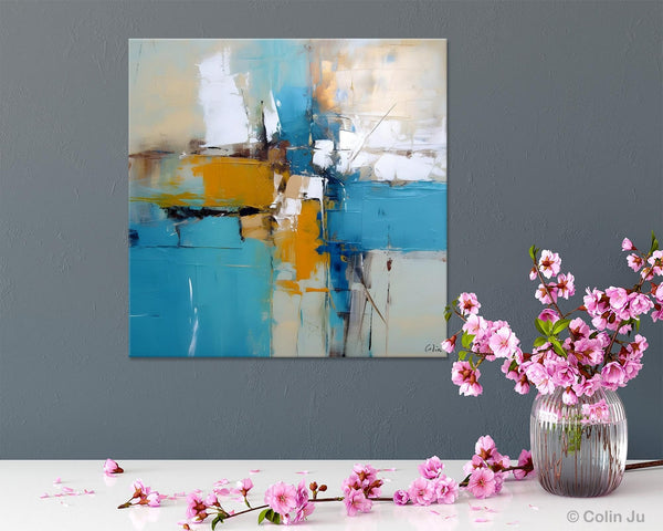 Large Abstract Painting for Bedroom, Original Modern Wall Art Paintings, Oversized Contemporary Canvas Paintings, Modern Acrylic Artwork-Art Painting Canvas