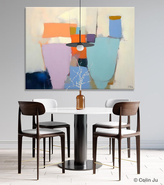 Simple Wall Painting Ideas for Living Room, Extra Large Painting on Canvas, Contemporary Acrylic Art, Original Abstract Wall Art Paintings-Art Painting Canvas