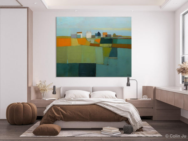 Abstract Landscape Painting on Canvas, Extra Large Landacape Wall Art for Living Room, Original Abstract Wall Art, Acrylic Painting for Sale-Art Painting Canvas