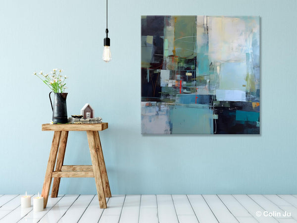 Original Modern Paintings, Contemporary Canvas Art, Modern Acrylic Artwork, Buy Art Paintings Online, Large Abstract Painting for Bedroom-Art Painting Canvas