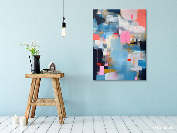 Modern Wall Paintings, Contemporary Painting on Canvas, Abstract Painting for Bedroom, Extra Large Original Acrylic Art, Buy Wall Art Online-Art Painting Canvas
