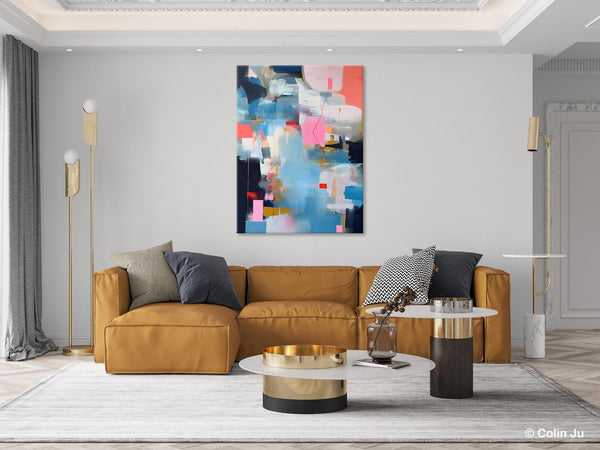Modern Wall Paintings, Contemporary Painting on Canvas, Abstract Painting for Bedroom, Extra Large Original Acrylic Art, Buy Wall Art Online-Art Painting Canvas