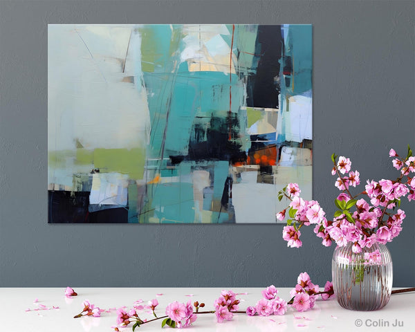 Oversized Canvas Paintings, Original Abstract Art, Large Wall Art Ideas for Living Room, Hand Painted Canvas Art, Contemporary Acrylic Art-Art Painting Canvas