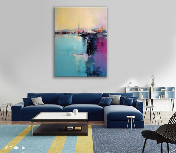 Large Original Artwork, Contemporary Acrylic Painting on Canvas, Large Wall Art Paintings for Living Room, Modern Canvas Art Paintings-Art Painting Canvas
