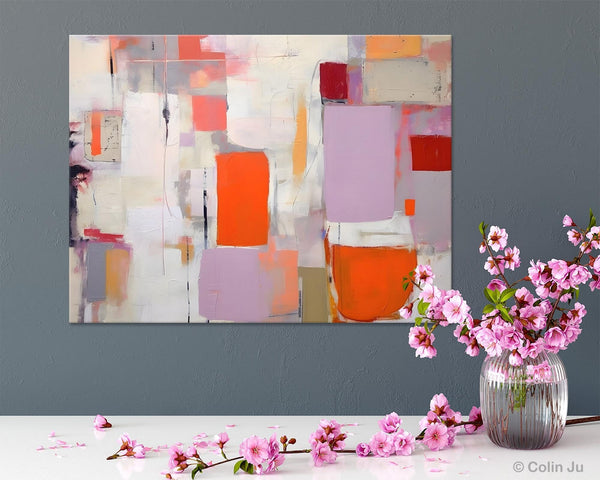 Large Wall Art Ideas for Bedroom, Hand Painted Canvas Art, Oversized Canvas Paintings, Original Abstract Art, Contemporary Acrylic Artwork-Art Painting Canvas