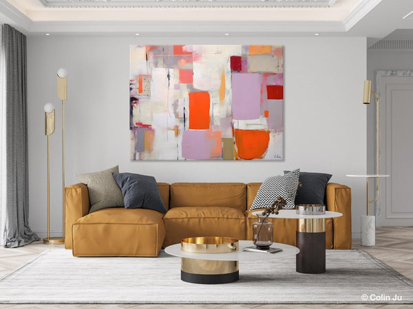 Large Wall Art Ideas for Bedroom, Hand Painted Canvas Art, Oversized Canvas Paintings, Original Abstract Art, Contemporary Acrylic Artwork-Art Painting Canvas
