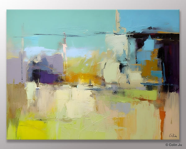 Large Acrylic Paintings on Canvas, Original Abstract Art, Contemporary Acrylic Painting on Canvas, Oversized Modern Abstract Wall Paintings-Art Painting Canvas