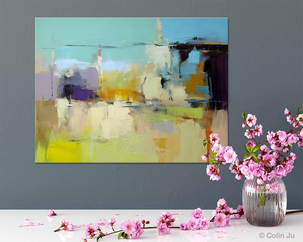 Large Acrylic Paintings on Canvas, Original Abstract Art, Contemporary Acrylic Painting on Canvas, Oversized Modern Abstract Wall Paintings-Art Painting Canvas