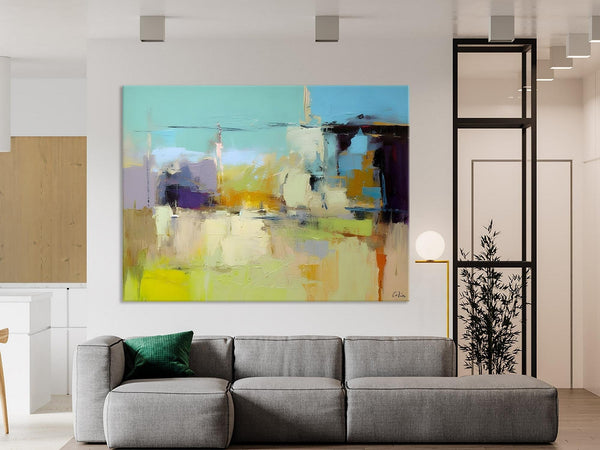 Large Acrylic Paintings on Canvas, Original Abstract Art, Contemporary Acrylic Painting on Canvas, Oversized Modern Abstract Wall Paintings-Art Painting Canvas