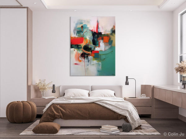 Abstract Wall Paintings, Extra Large Paintings for Dining Room, Hand Painted Canvas Art, Original Artowrk, Contemporary Wall Art Paintings-Art Painting Canvas