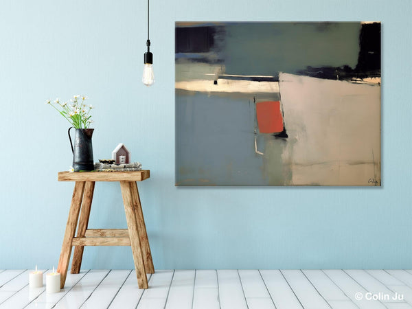 Huge Abstract Painting for Bedroom, Large Original Abstract Wall Art, Oversized Contemporary Acrylic Paintings, Abstract Paintings on Canvas-Art Painting Canvas