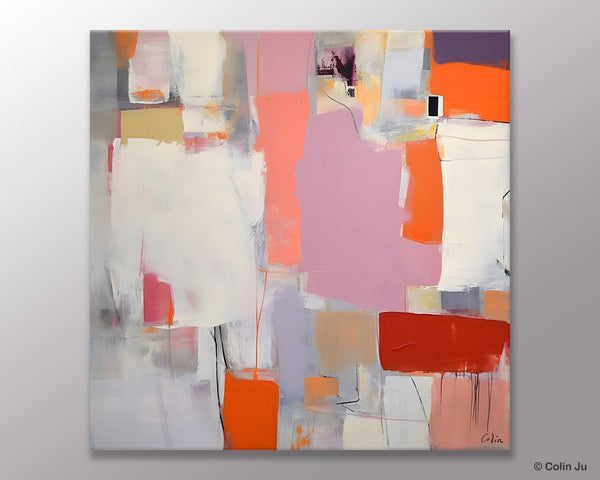 Modern Acrylic Paintings, Original Modern Paintings, Contemporary Canvas Art for Living Room, Extra Large Abstract Paintings on Canvas-Art Painting Canvas
