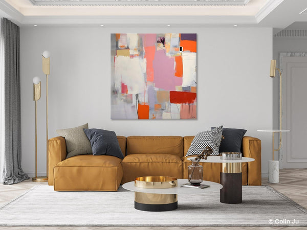 Modern Acrylic Paintings, Original Modern Paintings, Contemporary Canvas Art for Living Room, Extra Large Abstract Paintings on Canvas-Art Painting Canvas
