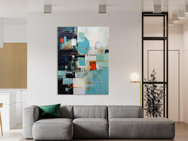 Contemporary Acrylic Painting on Canvas, Large Wall Art Painting for Bedroom, Original Canvas Art, Oversized Modern Abstract Wall Paintings-Art Painting Canvas