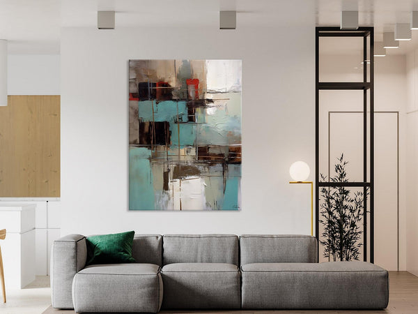 Original Canvas Art, Contemporary Acrylic Painting on Canvas, Large Wall Art Painting for Bedroom, Oversized Modern Abstract Wall Paintings-Art Painting Canvas
