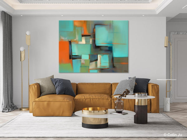 Large Canvas Art Painting for Bedroom, Huge Modern Abstract Paintings, Hand Painted Original Canvas Wall Art, Contemporary Acrylic Paintings-Art Painting Canvas