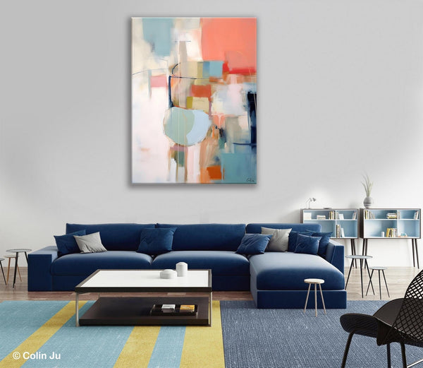 Large Modern Paintings, Original Abstract Canvas Art, Large Wall Painting for Bedroom, Hand Painted Canvas Art, Acrylic Painting on Canvas-Art Painting Canvas