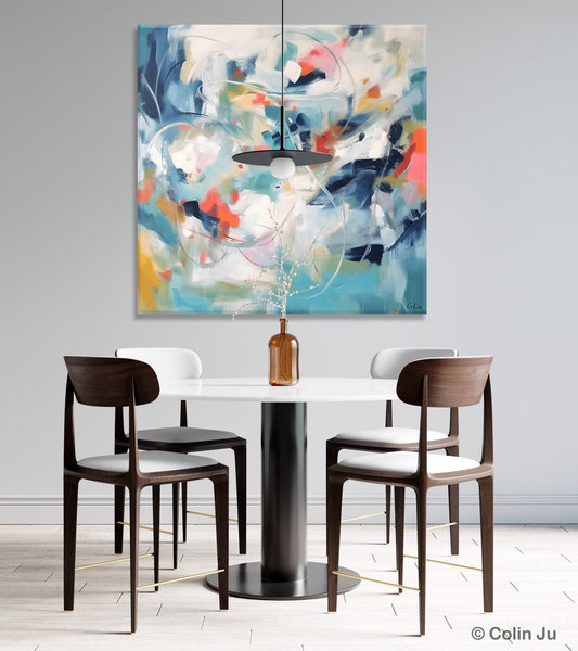 Modern Acrylic Art, Modern Original Abstract Art, Large Abstract Art for Bedroom, Simple Canvas Paintings for Sale, Contemporary Canvas Art-Art Painting Canvas