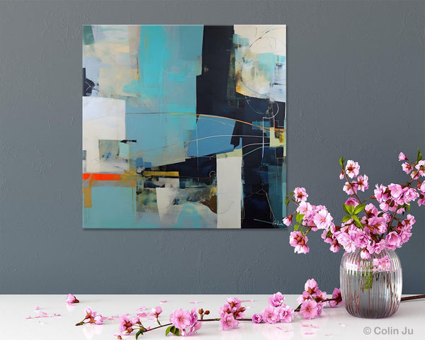 Original Abstract Wall Art, Contemporary Canvas Art, Simple Canvas Paintings, Large Abstract Art for Bedroom, Modern Acrylic Art for Sale-Art Painting Canvas