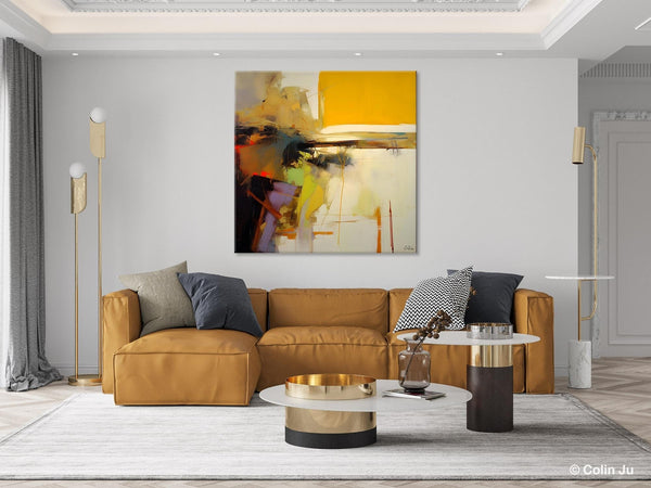 Large Abstract Art for Bedroom, Modern Acrylic Art, Modern Original Abstract Art, Simple Canvas Paintings for Sale, Contemporary Canvas Art-Art Painting Canvas