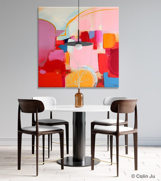 Large Abstract Art for Bedroom, Original Abstract Wall Art, Modern Canvas Paintings, Simple Modern Acrylic Artwork, Contemporary Canvas Art-Art Painting Canvas