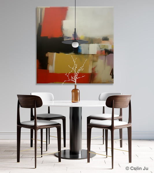 Modern Original Abstract Art, Canvas Paintings for Sale, Large Wall Art for Bedroom, Geometric Modern Acrylic Art, Contemporary Canvas Art-Art Painting Canvas