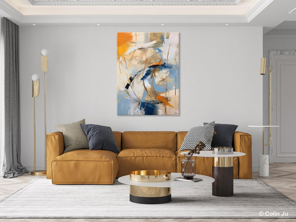 Modern Acrylic Paintings, Large Paintings for Living Room, Contemporary Wall Art Paintings, Hand Painted Canvas Art, Original Abstract Art-Art Painting Canvas