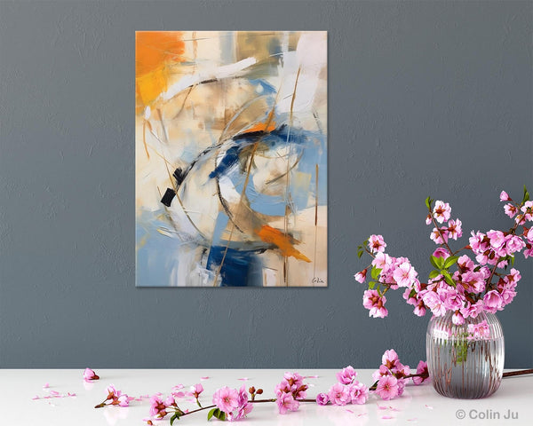 Modern Acrylic Paintings, Large Paintings for Living Room, Contemporary Wall Art Paintings, Hand Painted Canvas Art, Original Abstract Art-Art Painting Canvas