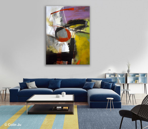 Large Original Artwork, Contemporary Acrylic Painting on Canvas, Large Wall Art Paintings for Living Room, Modern Canvas Art Paintings-Art Painting Canvas