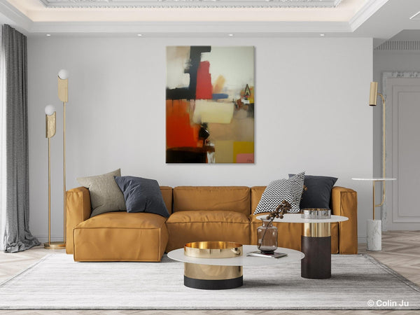 Large Contemporary Wall Art, Abstract Wall Paintings, Extra Large Paintings for Bedroom, Hand Painted Canvas Art, Original Modern Painting-Art Painting Canvas