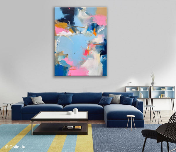 Large Modern Canvas Wall Paintings, Original Abstract Art, Large Wall Art Painting for Living Room, Contemporary Acrylic Painting on Canvas-Art Painting Canvas