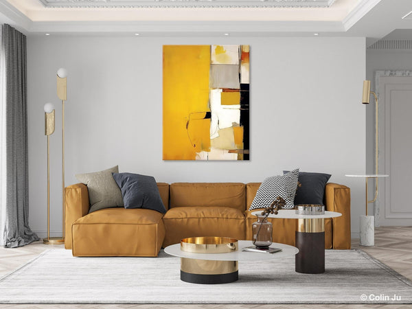 Original Canvas Artwork, Large Wall Art Painting for Dining Room, Oversized Abstract Art Paintings, Contemporary Acrylic Painting on Canvas-Art Painting Canvas