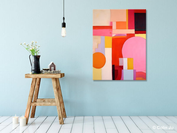 Large Wall Painting for Bedroom, Hand Painted Canvas Art, Large Modern Paintings, Original Abstract Canvas Art, Acrylic Painting on Canvas-Art Painting Canvas