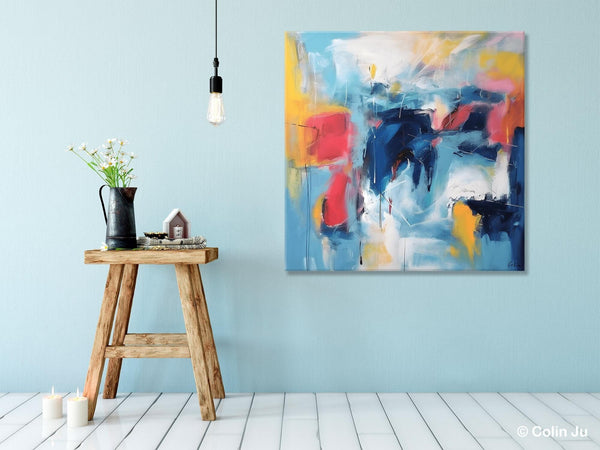 Abstract Paintings for Bedroom, Original Modern Paintings, Large Contemporary Canvas Art, Modern Acrylic Artwork, Buy Art Paintings Online-Art Painting Canvas