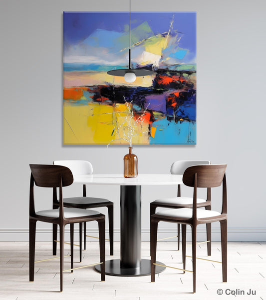 Modern Acrylic Artwork, Buy Art Paintings Online, Contemporary Canvas Art, Original Modern Paintings, Large Abstract Painting for Bedroom-Art Painting Canvas