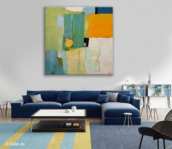 Original Modern Wall Paintings, Contemporary Canvas Art, Abstract Painting for Bedroom, Modern Acrylic Artwork, Heavy Texture Canavas Art-Art Painting Canvas