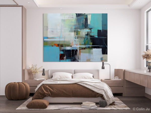 Extra Large Canvas Paintings, Original Abstract Painting, Modern Wall Art Ideas for Living Room, Impasto Art, Contemporary Acrylic Paintings-Art Painting Canvas