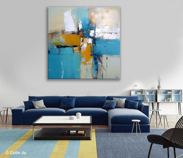 Large Abstract Painting for Bedroom, Original Modern Wall Art Paintings, Oversized Contemporary Canvas Paintings, Modern Acrylic Artwork-Art Painting Canvas